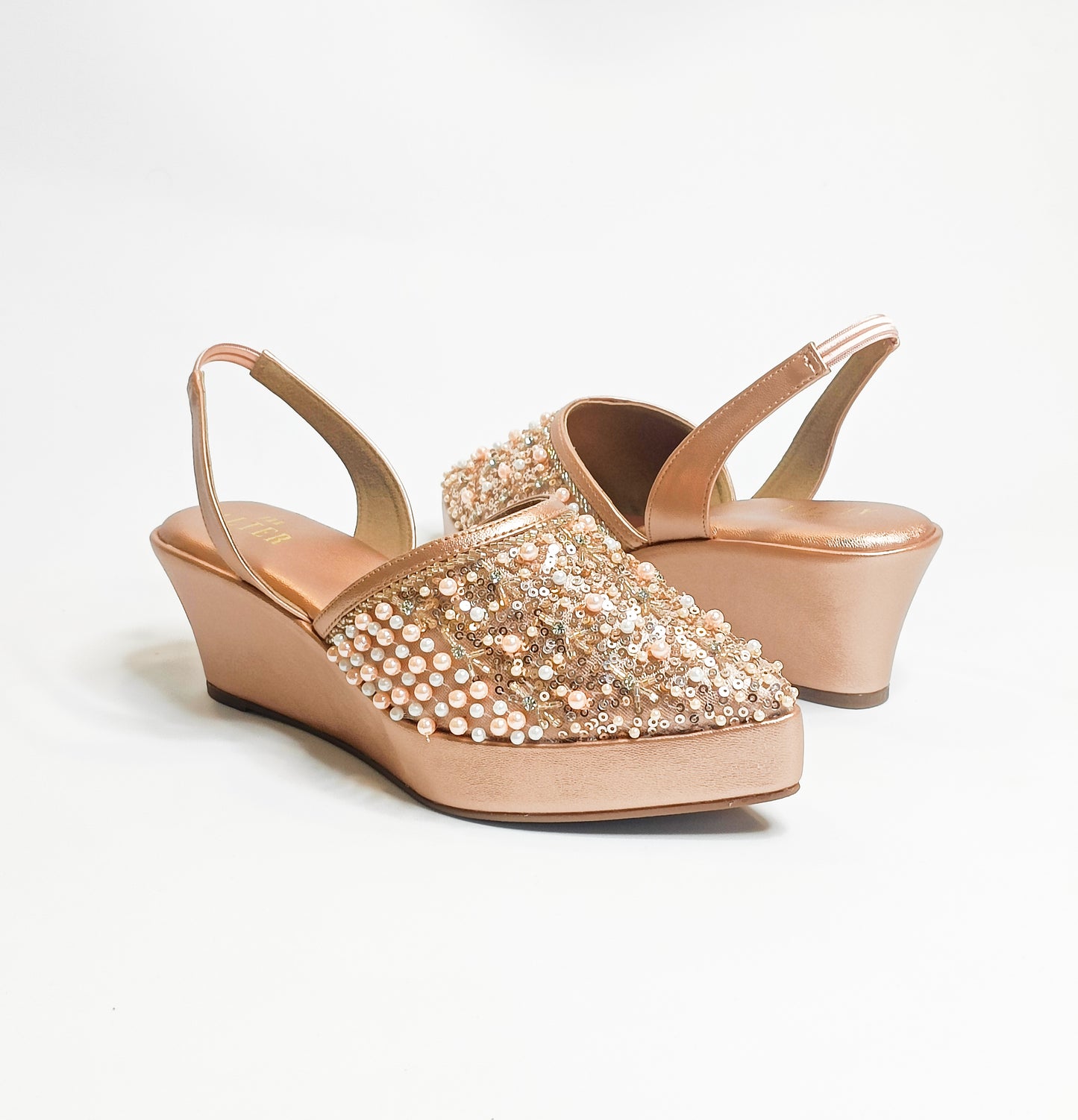 Amara Embellished Wedges