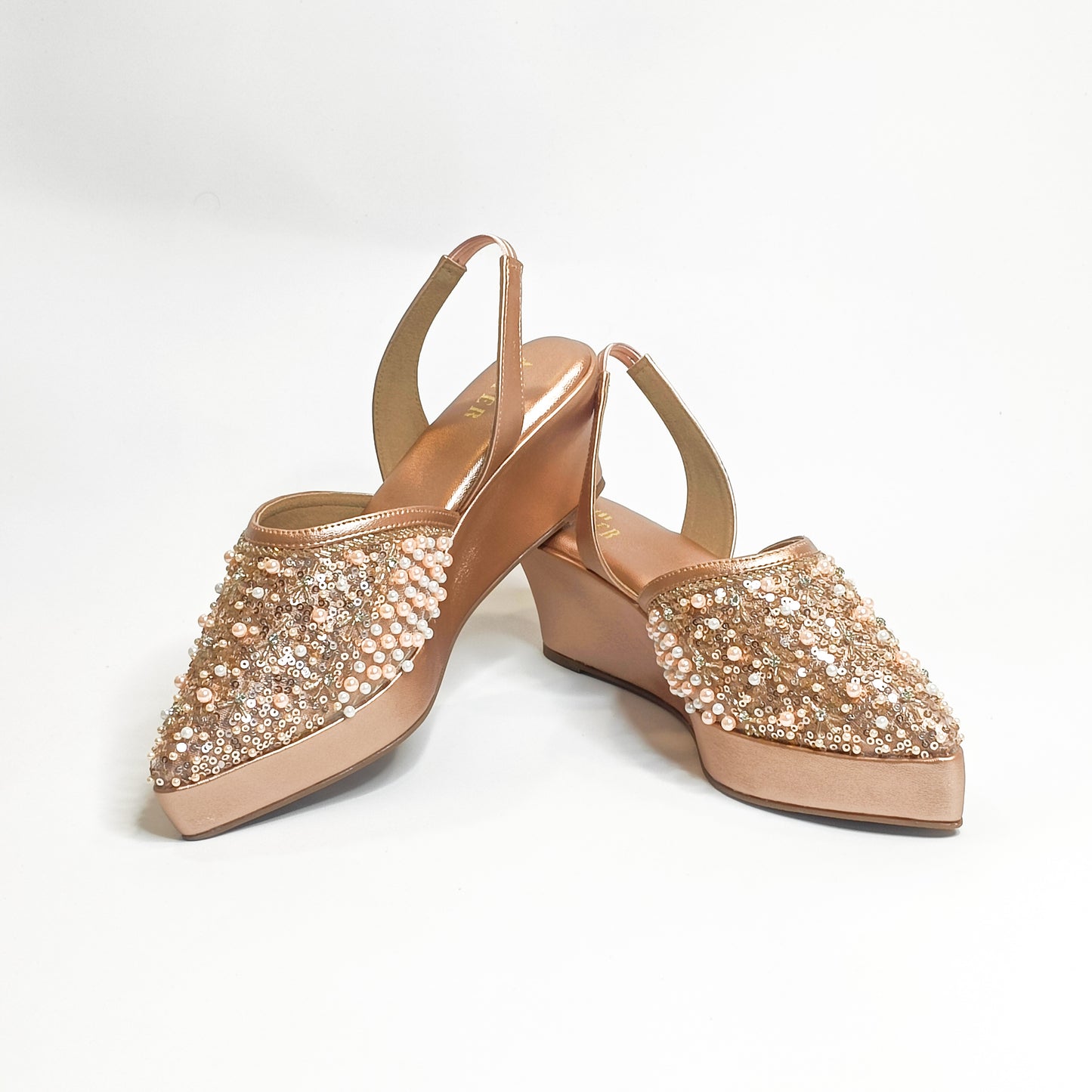 Amara Embellished Wedges