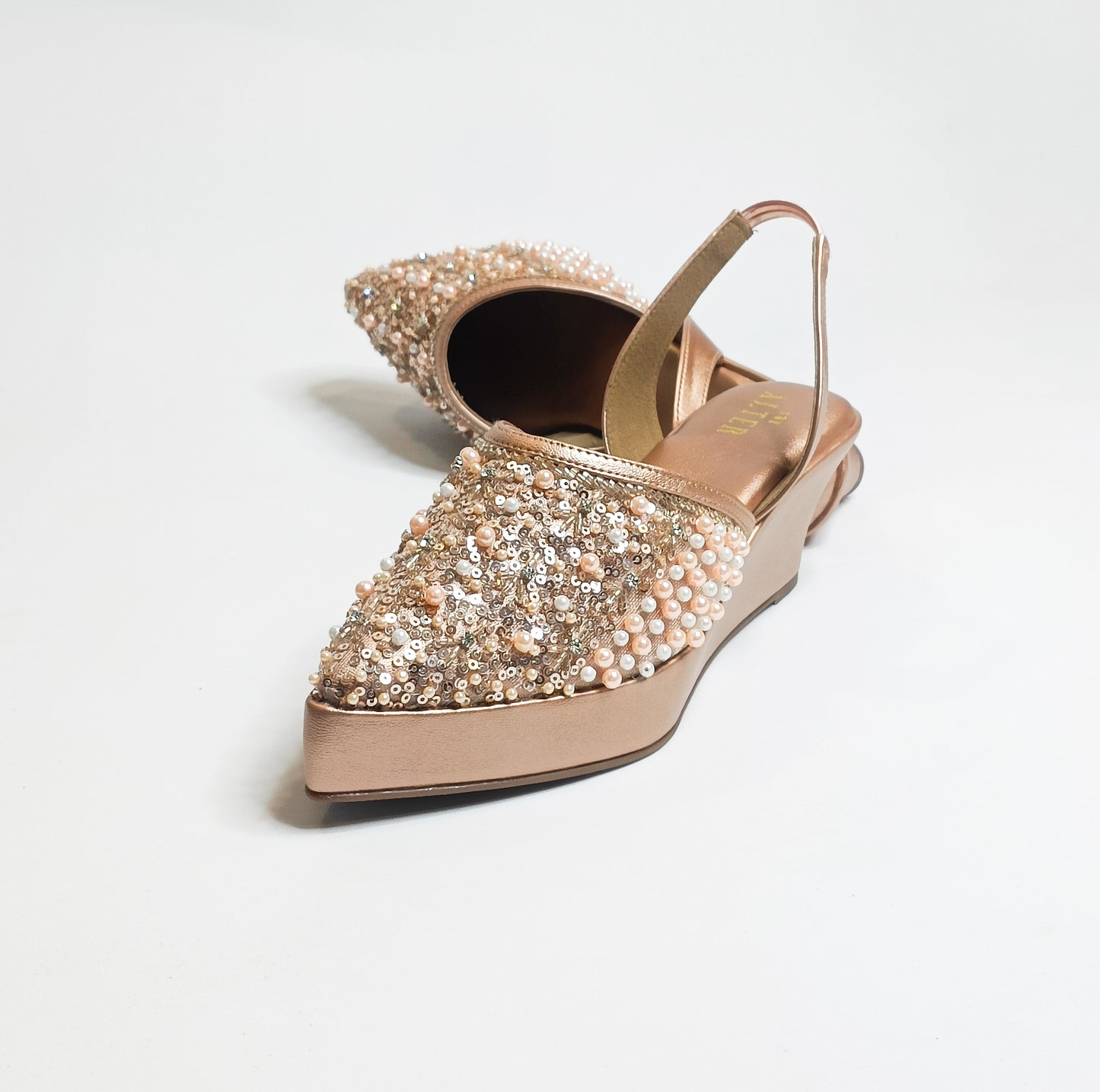 Amara Embellished Wedges