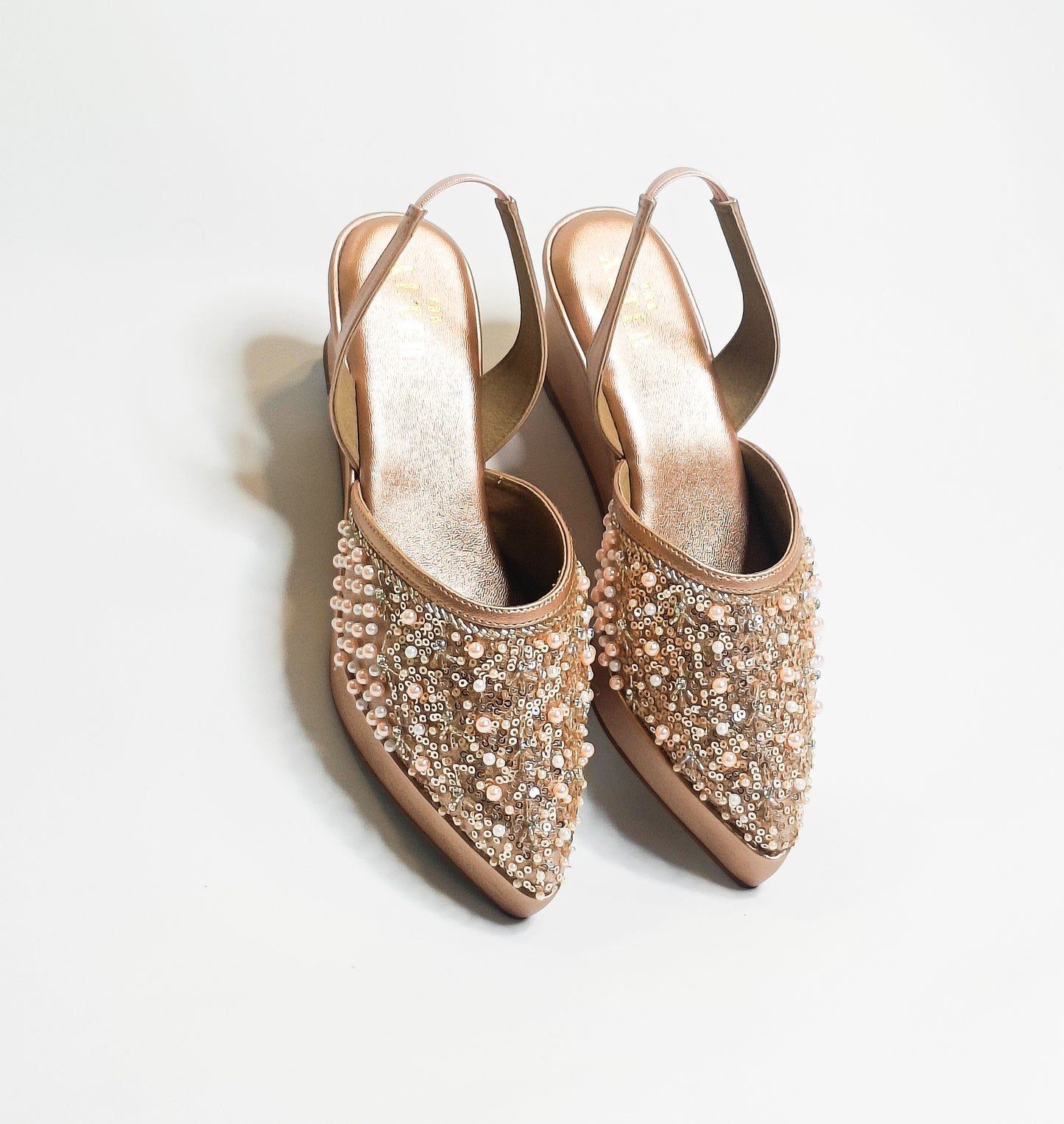 Amara Embellished Wedges