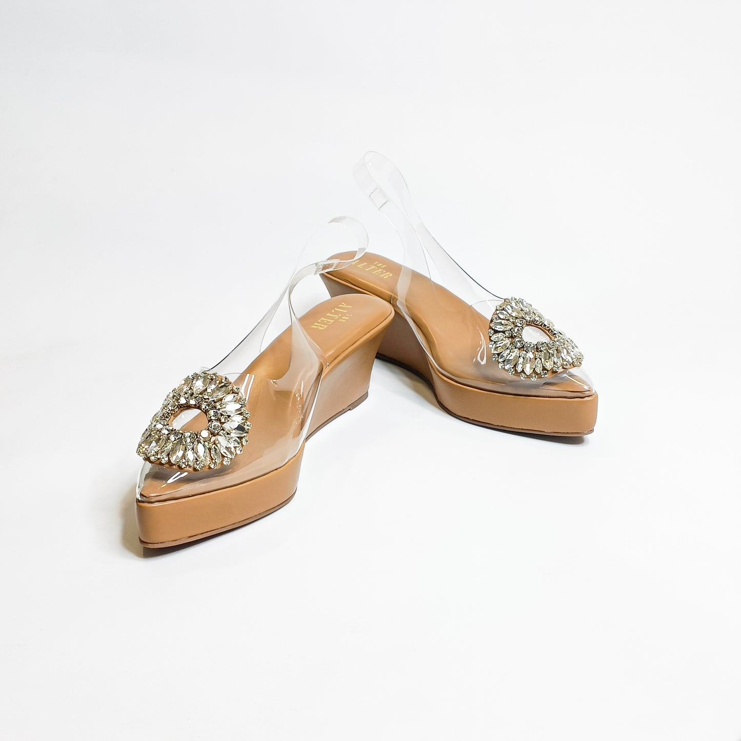 Julia Embellished Wedges