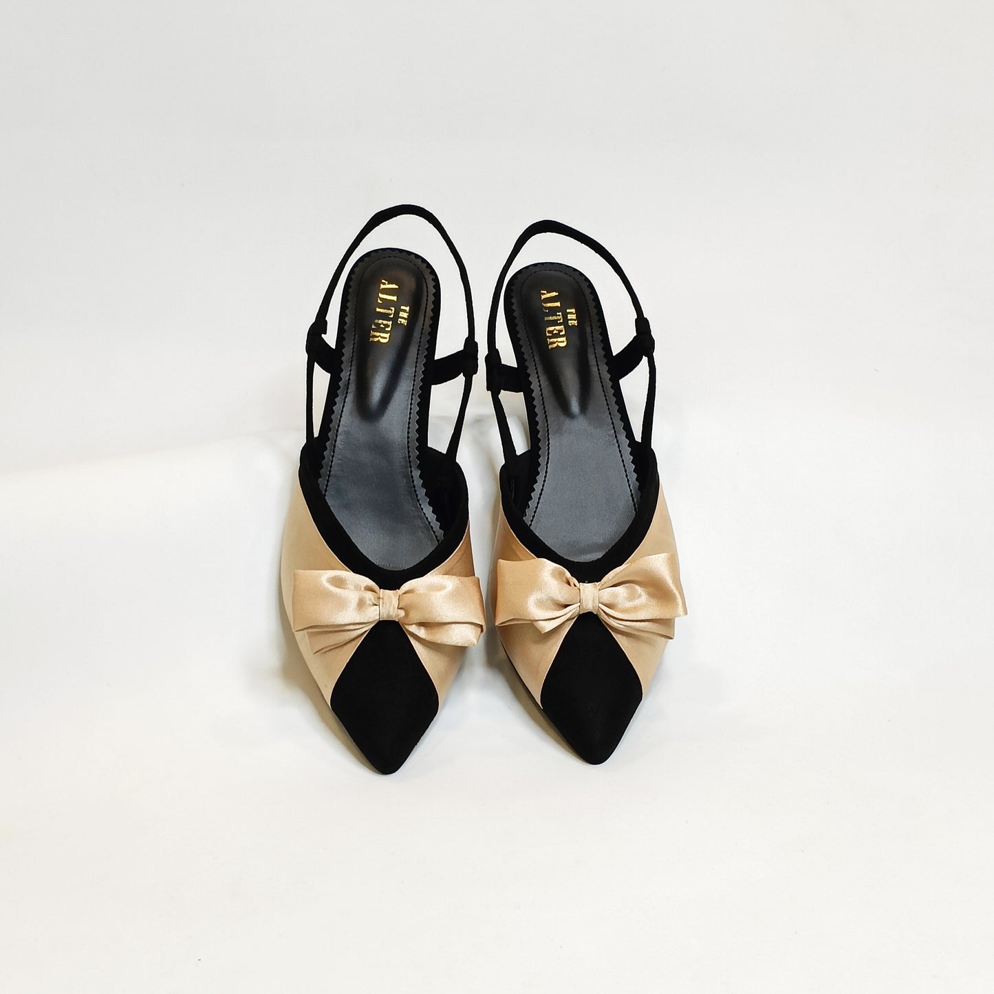 Betsy Satin Bow Pumps