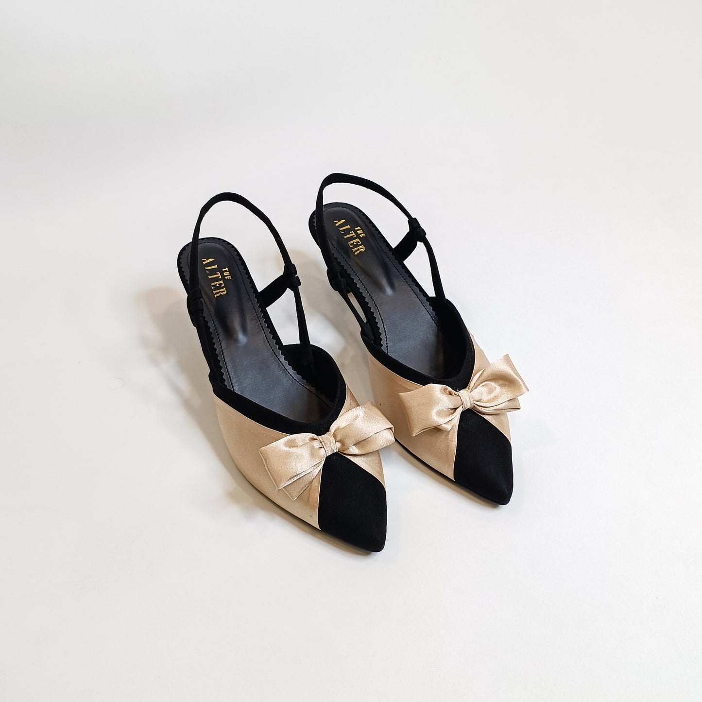 Betsy Satin Bow Pumps