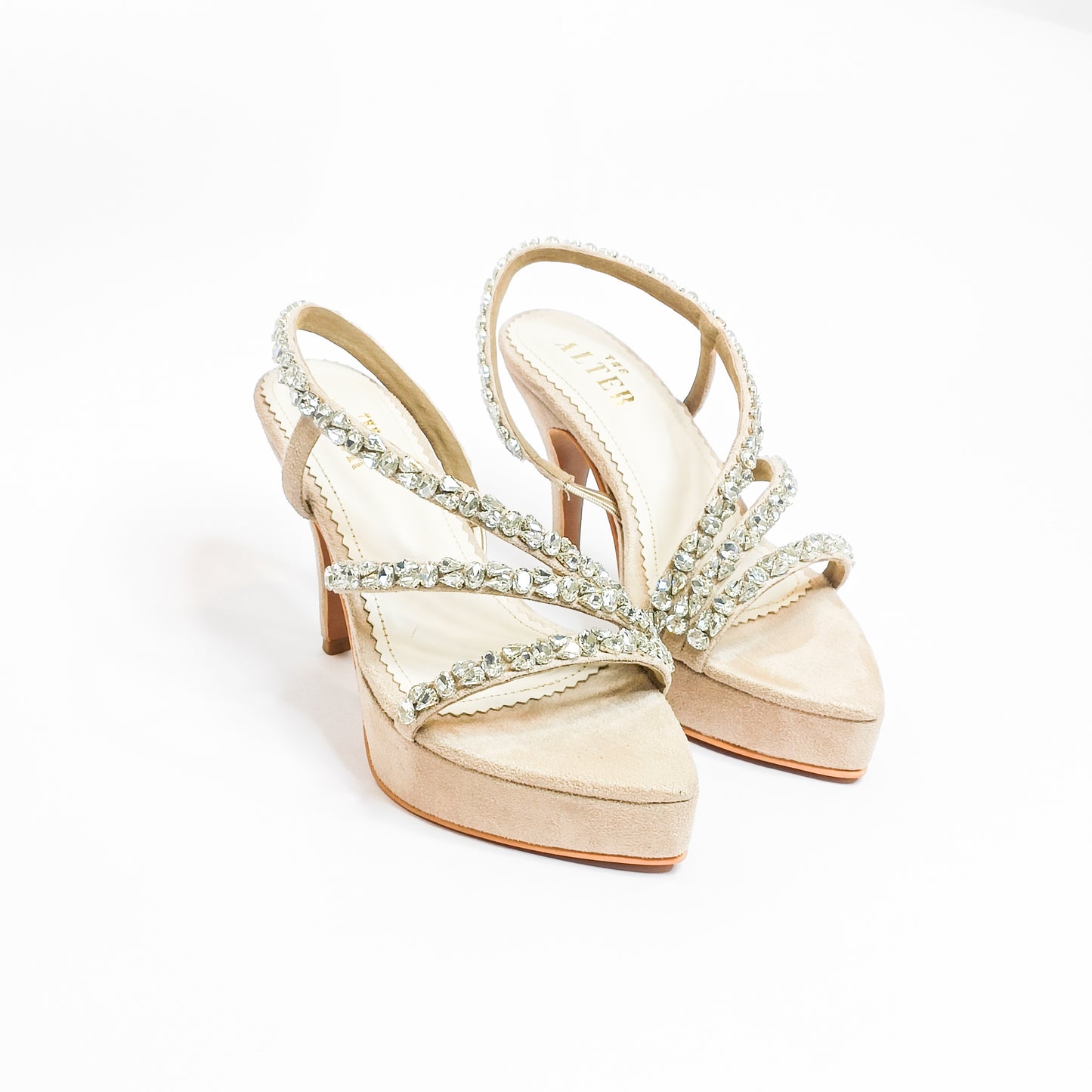 Kiara Embellished Platform Stilettos