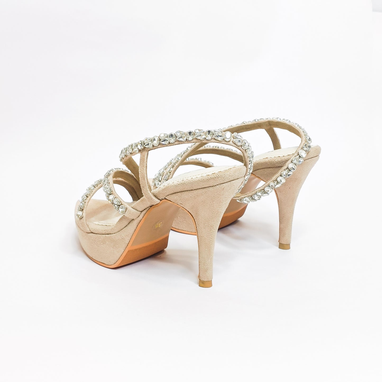 Kiara Embellished Platform Stilettos