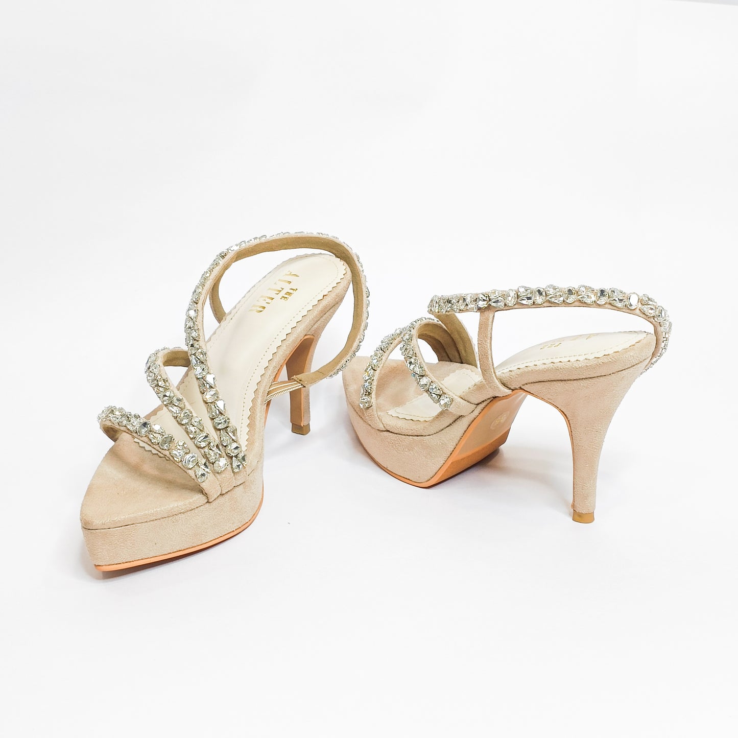 Kiara Embellished Platform Stilettos