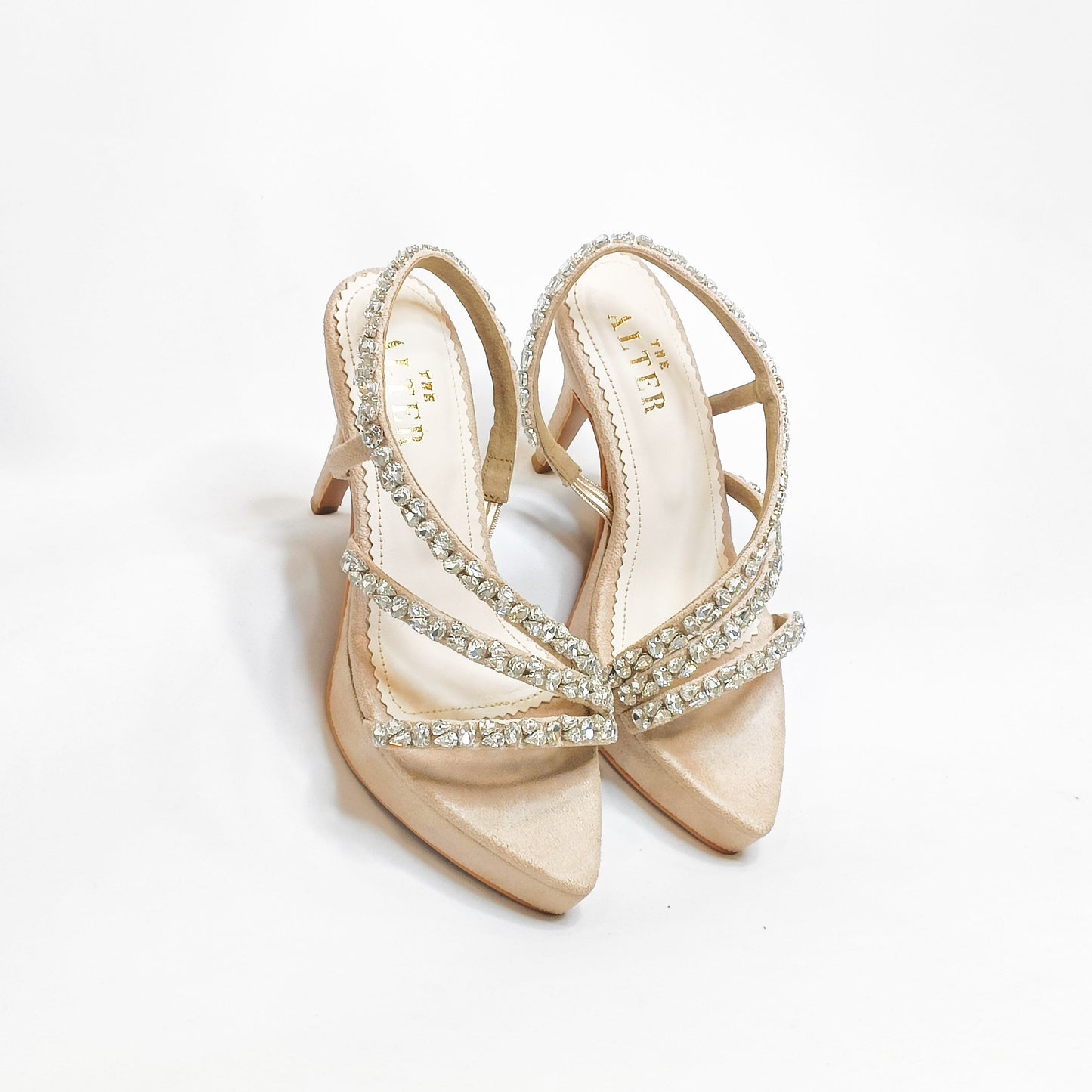 Kiara Embellished Platform Stilettos