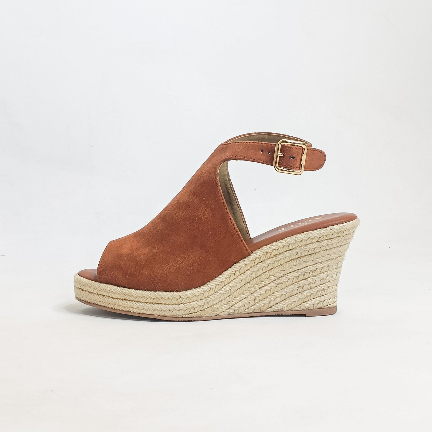 Peep Toes Jute Wedge