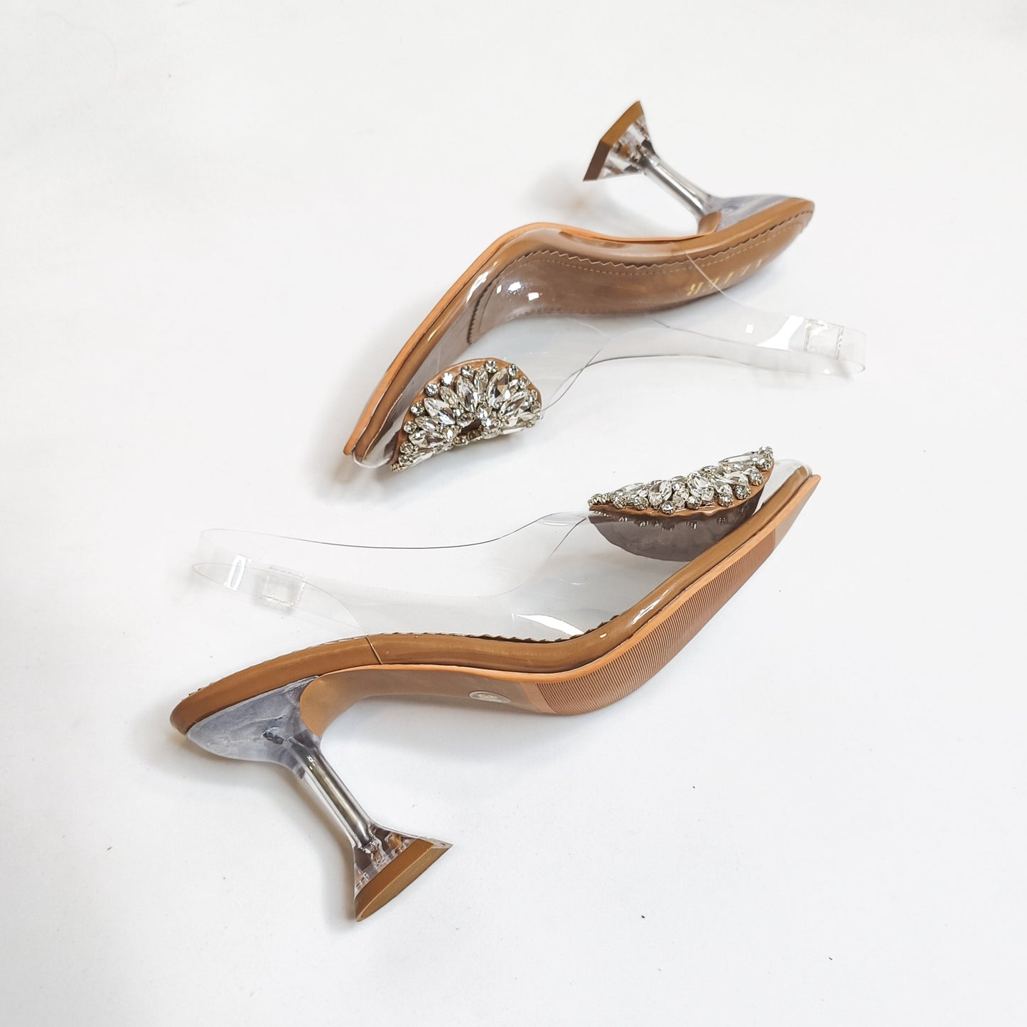 Julia Embellished Pyramid Heels