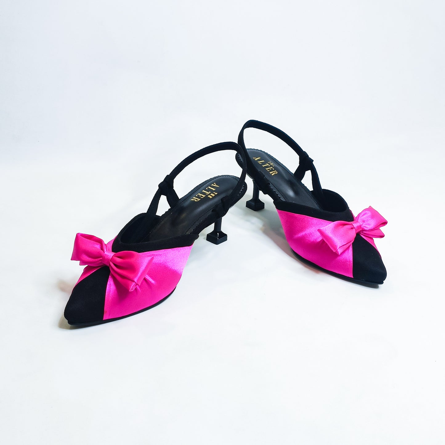 Betsy Satin Bow Pumps