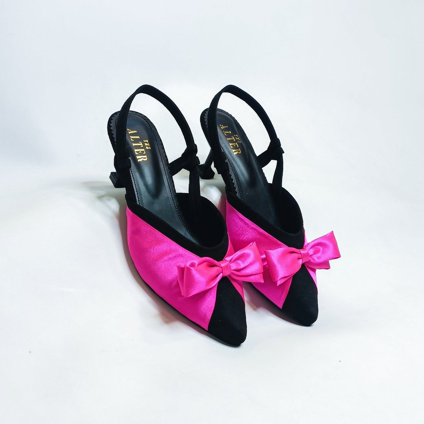 Betsy Satin Bow Pumps