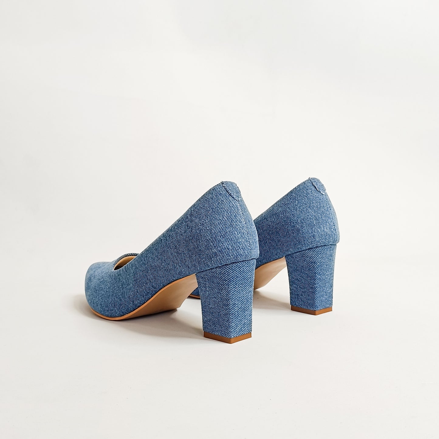 Denim Pumps