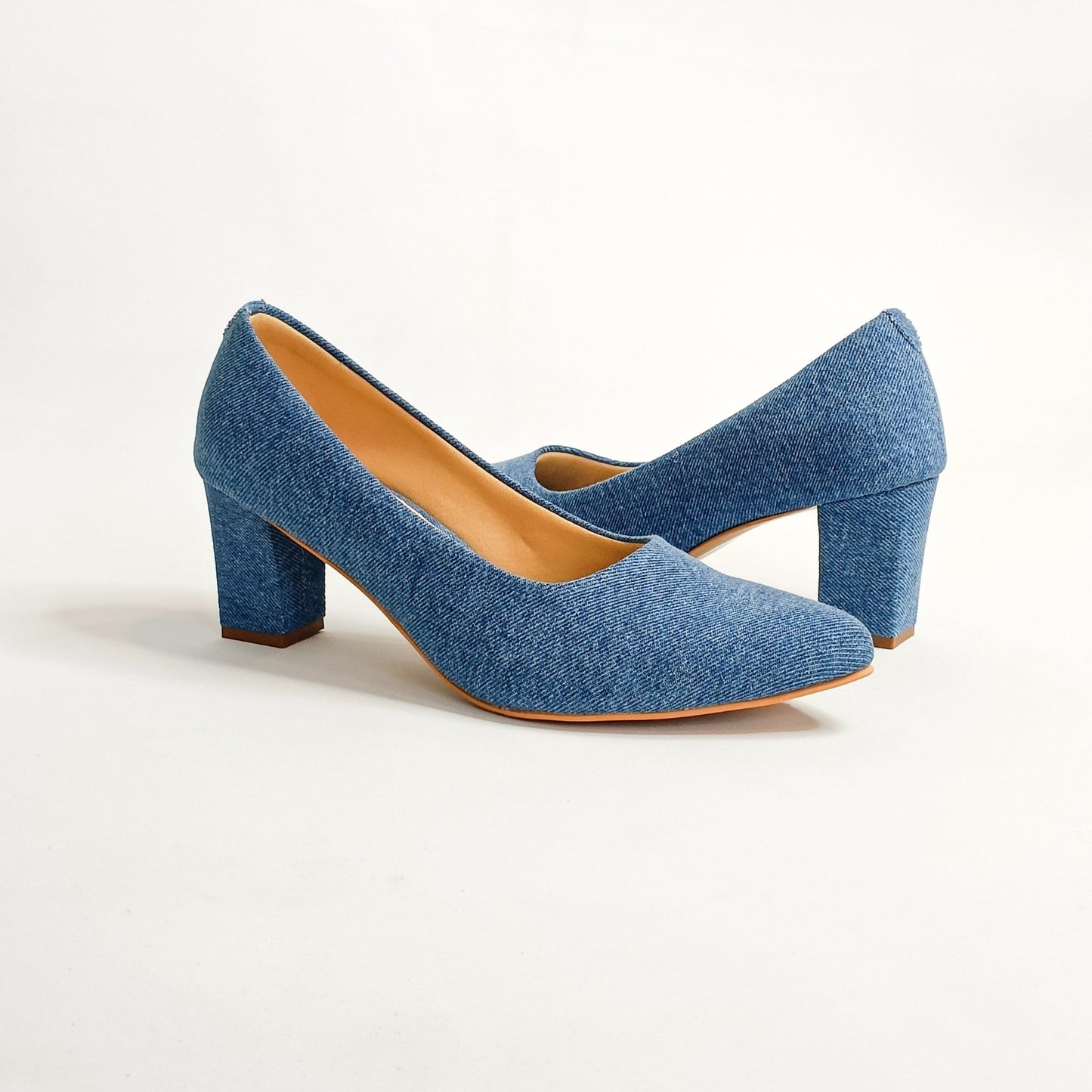 Denim Pumps