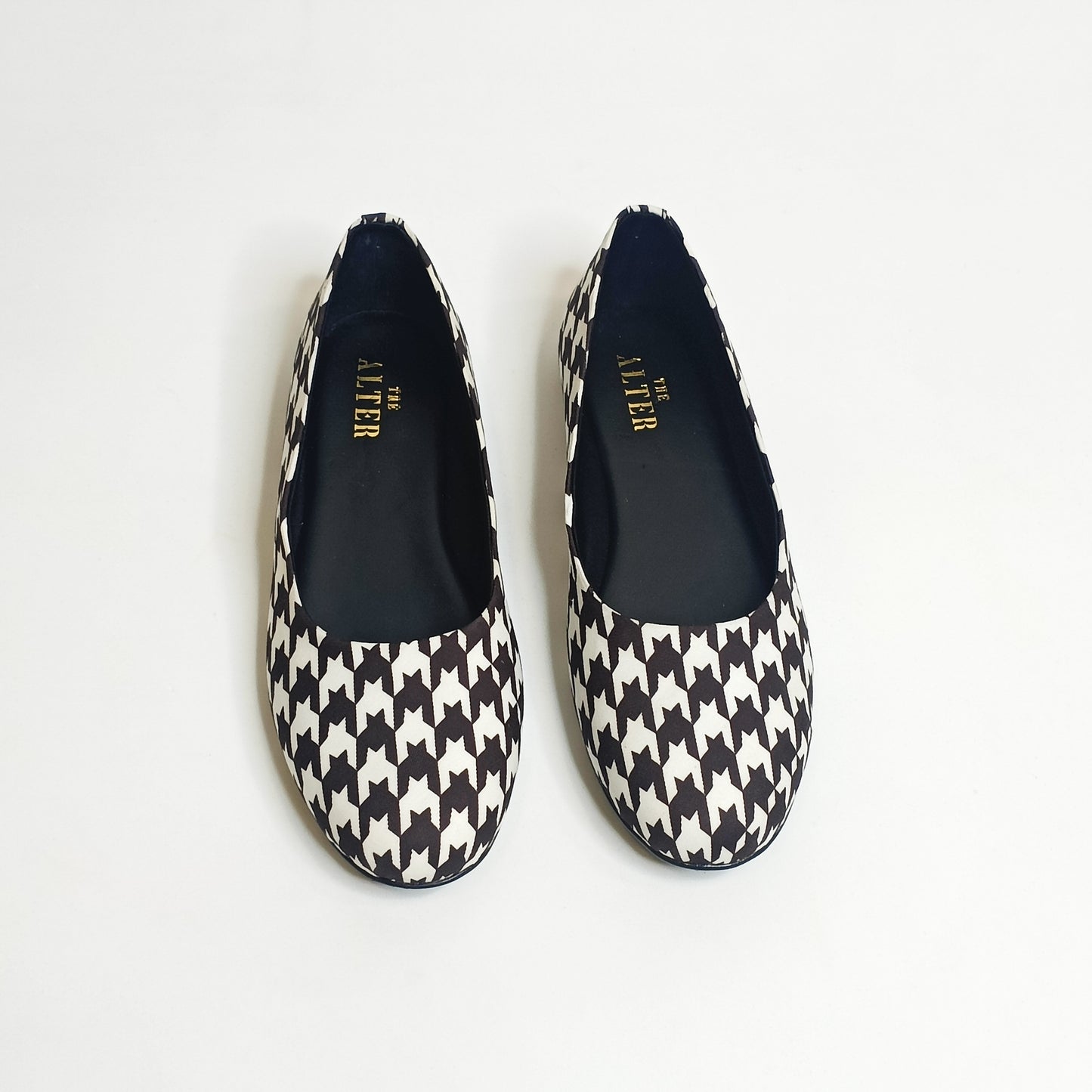 Houndstooth Ballerinas