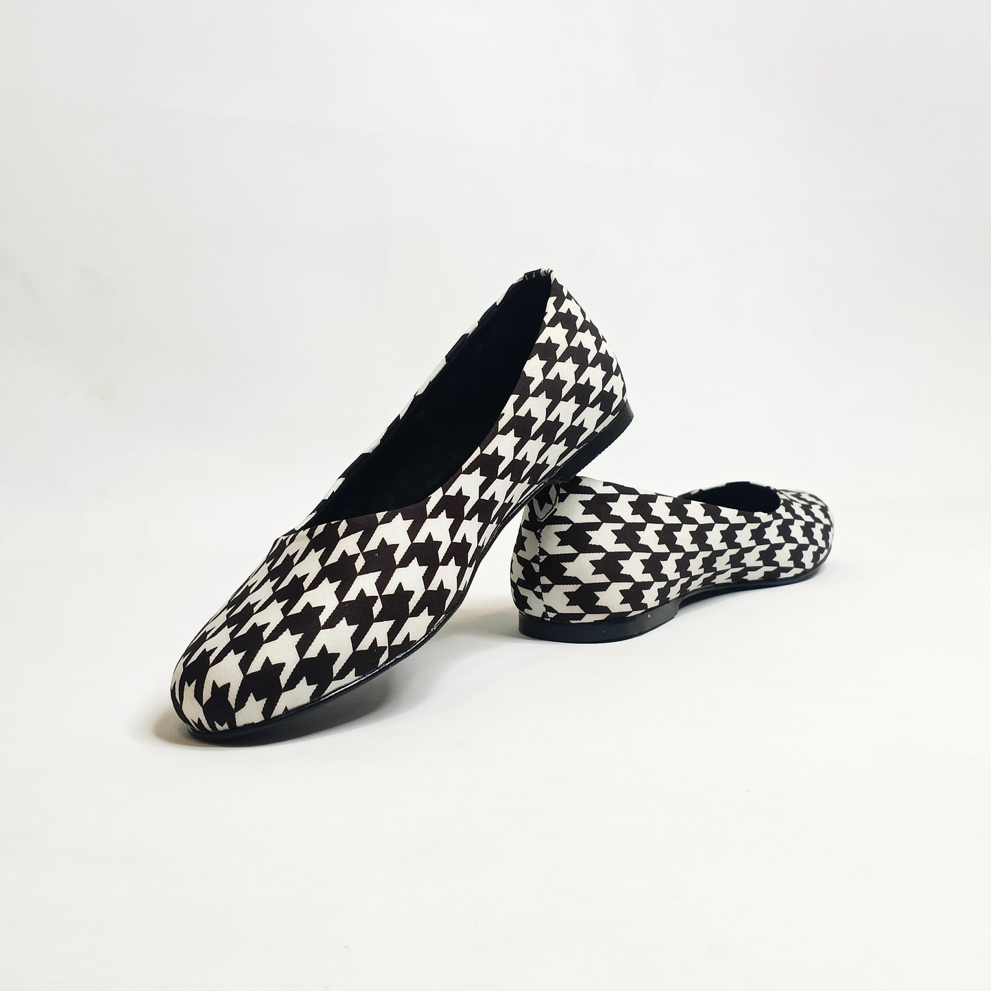 Houndstooth Ballerinas