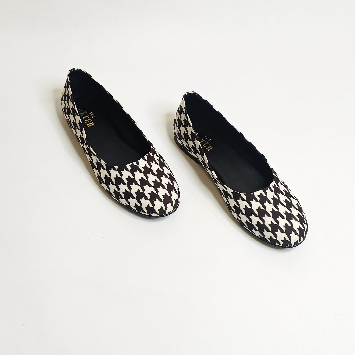 Houndstooth Ballerinas