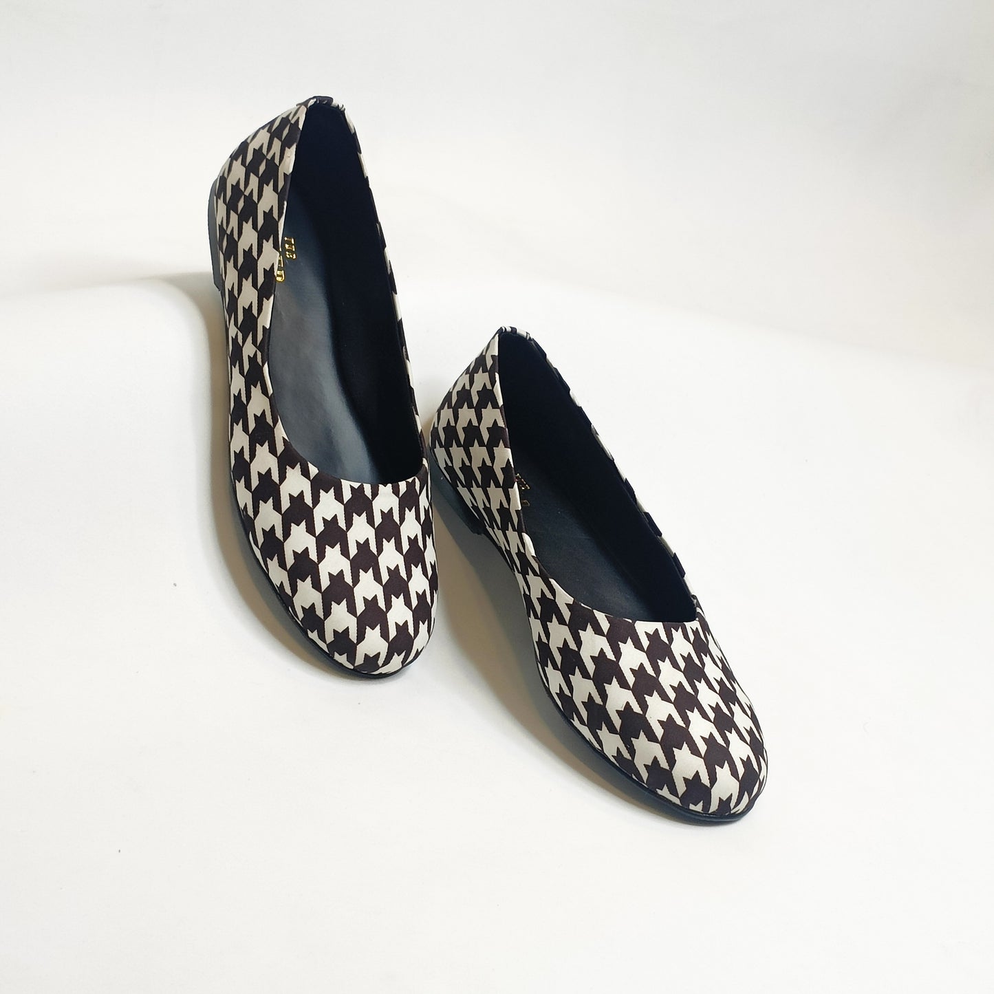 Houndstooth Ballerinas