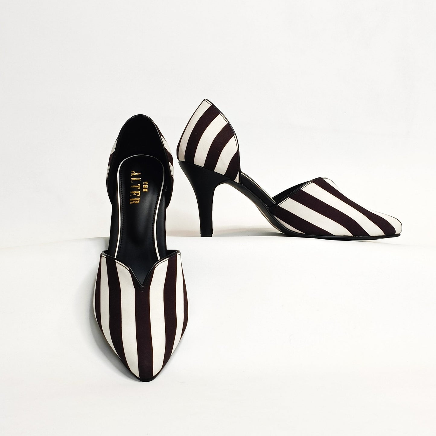 Kate Stripes Pumps