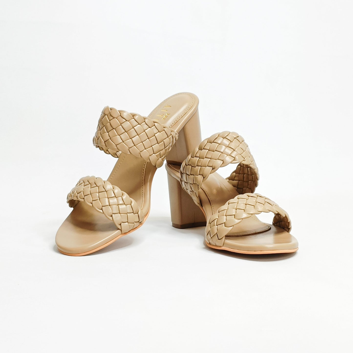 Lola Braided Block Heels