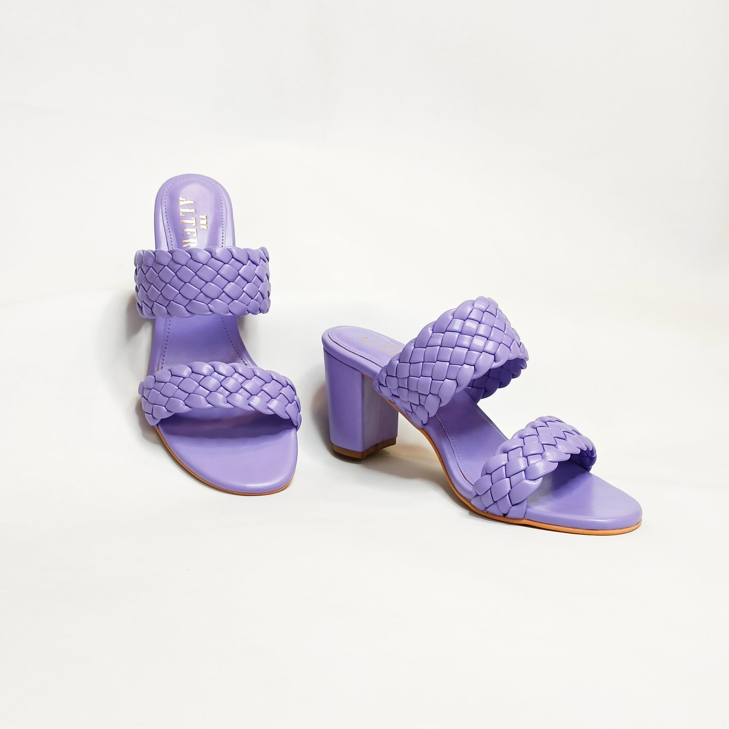 Lola Braided Block Heels