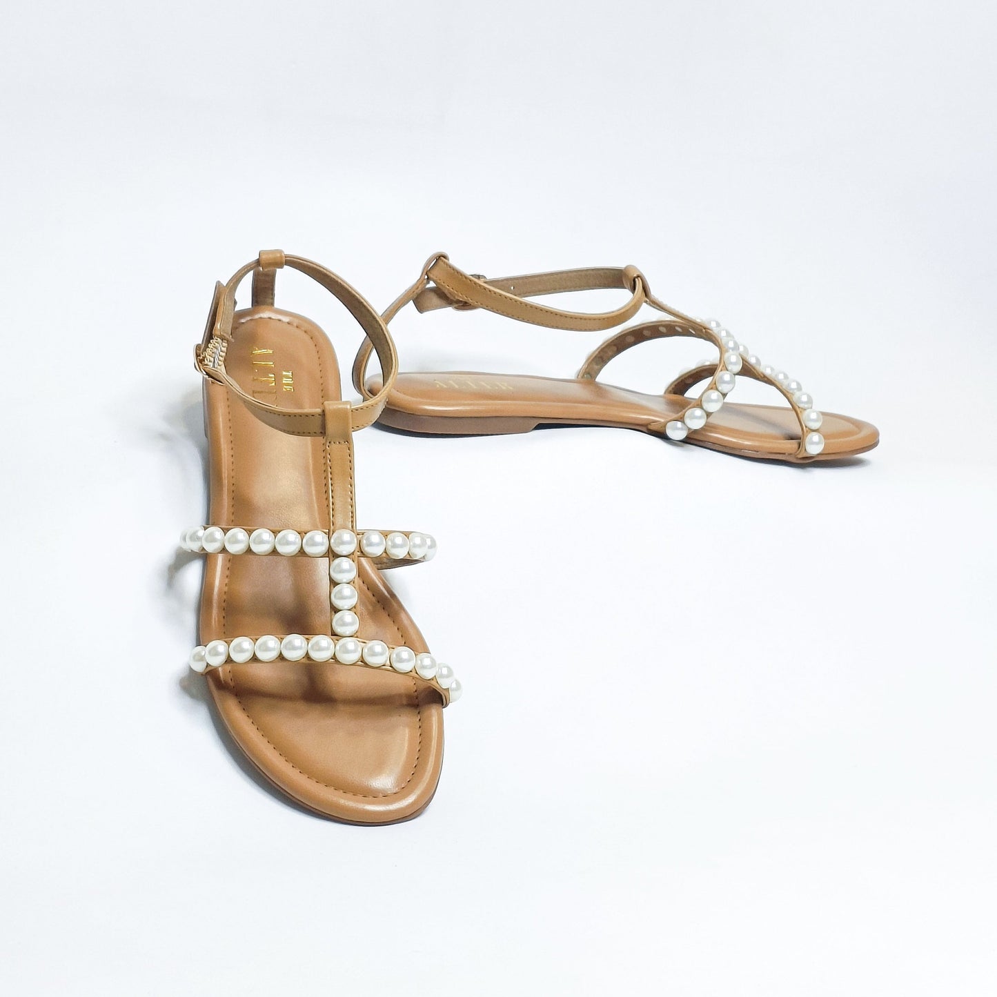 Pearl Embellished Flats