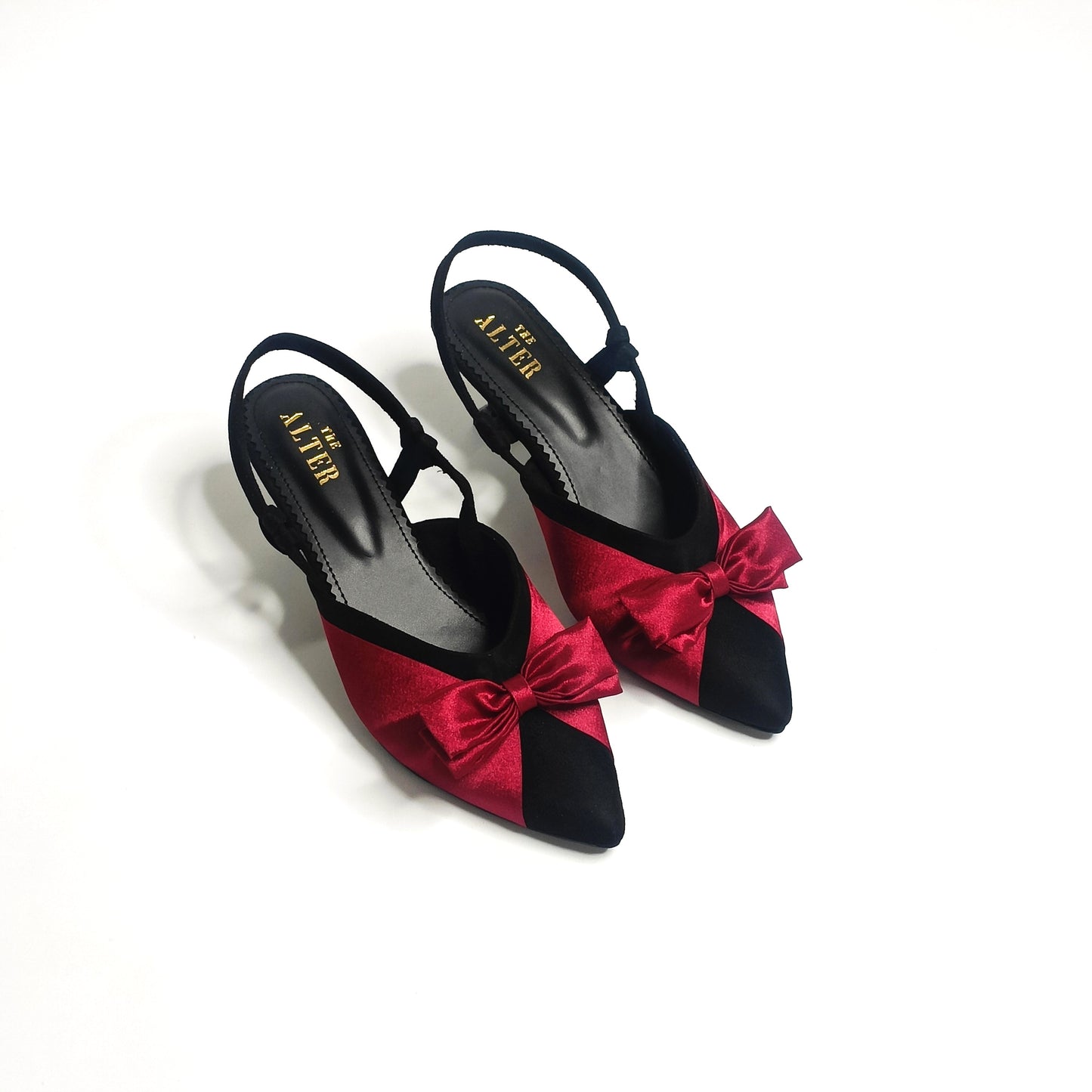 Betsy Satin Bow Pumps