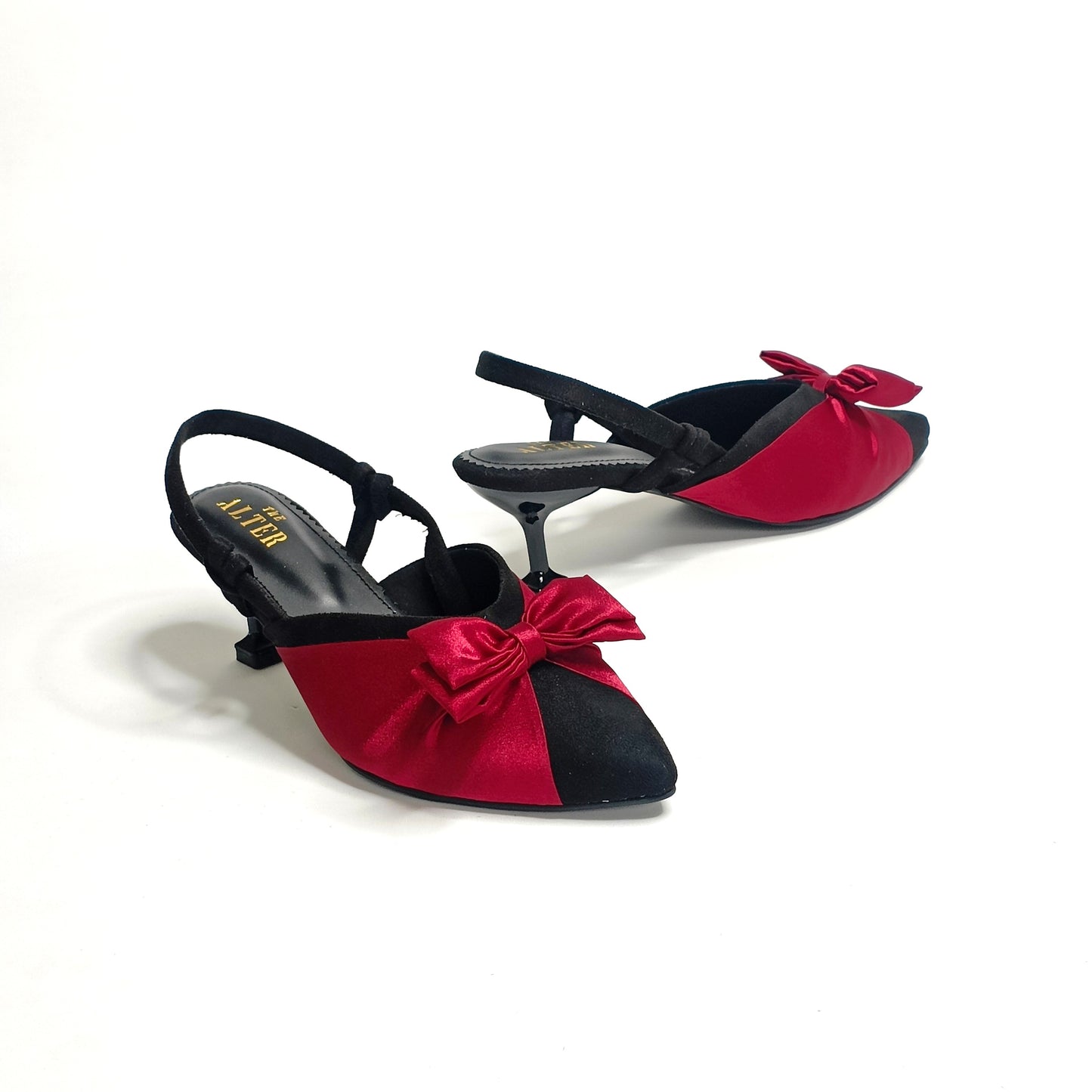 Betsy Satin Bow Pumps