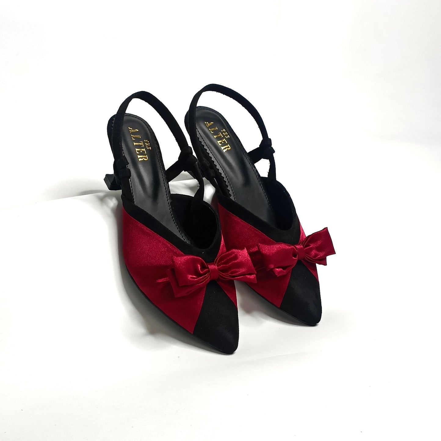 Betsy Satin Bow Pumps