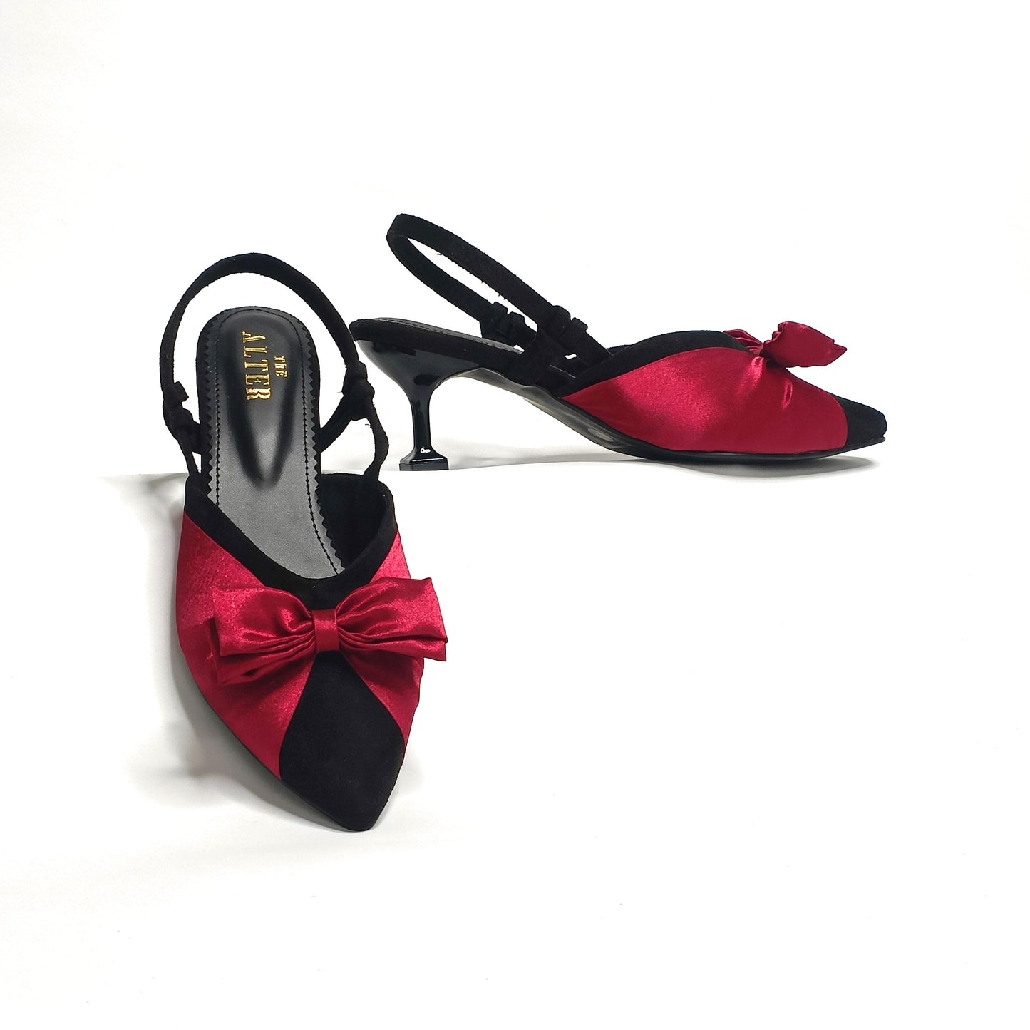 Betsy Satin Bow Pumps