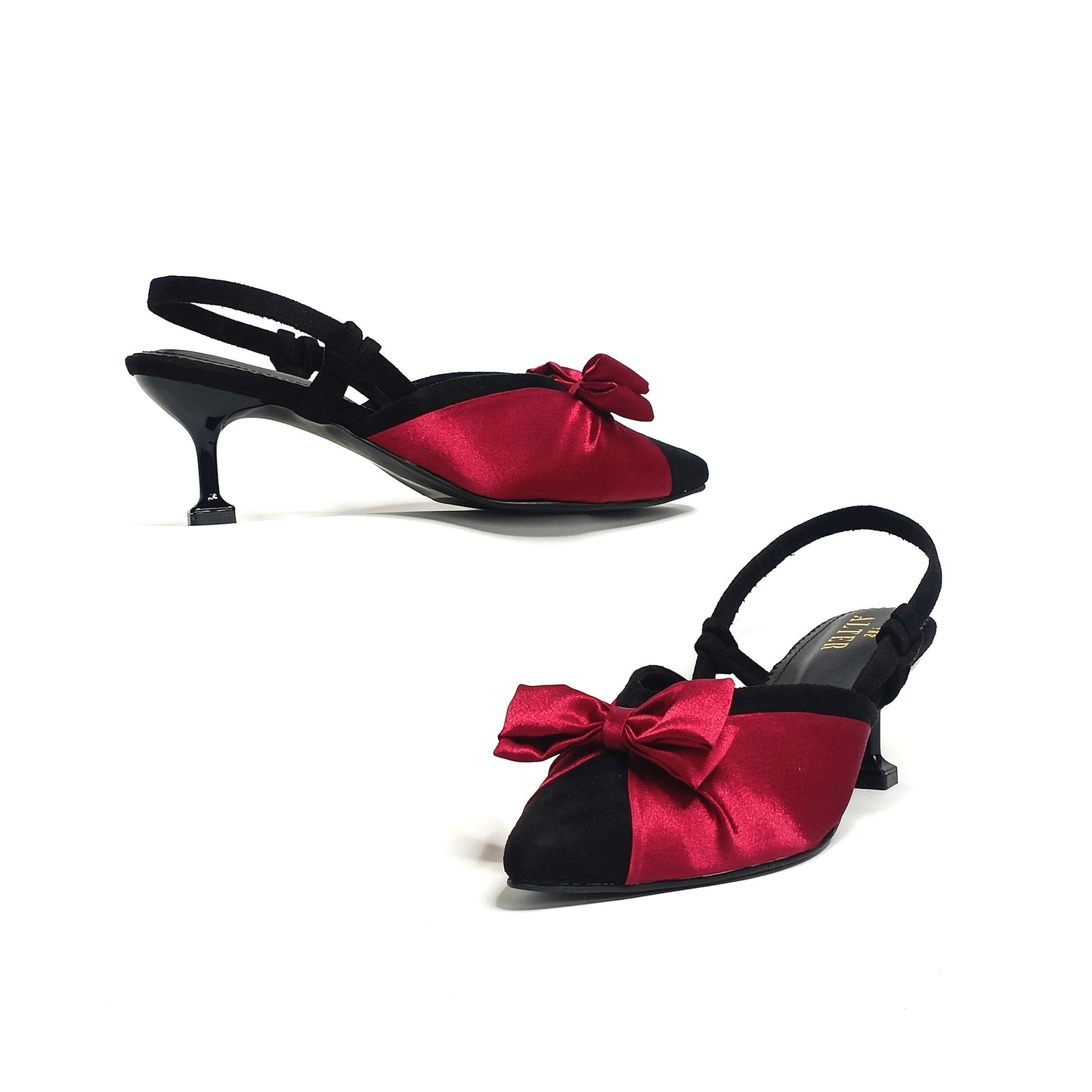 Betsy Satin Bow Pumps