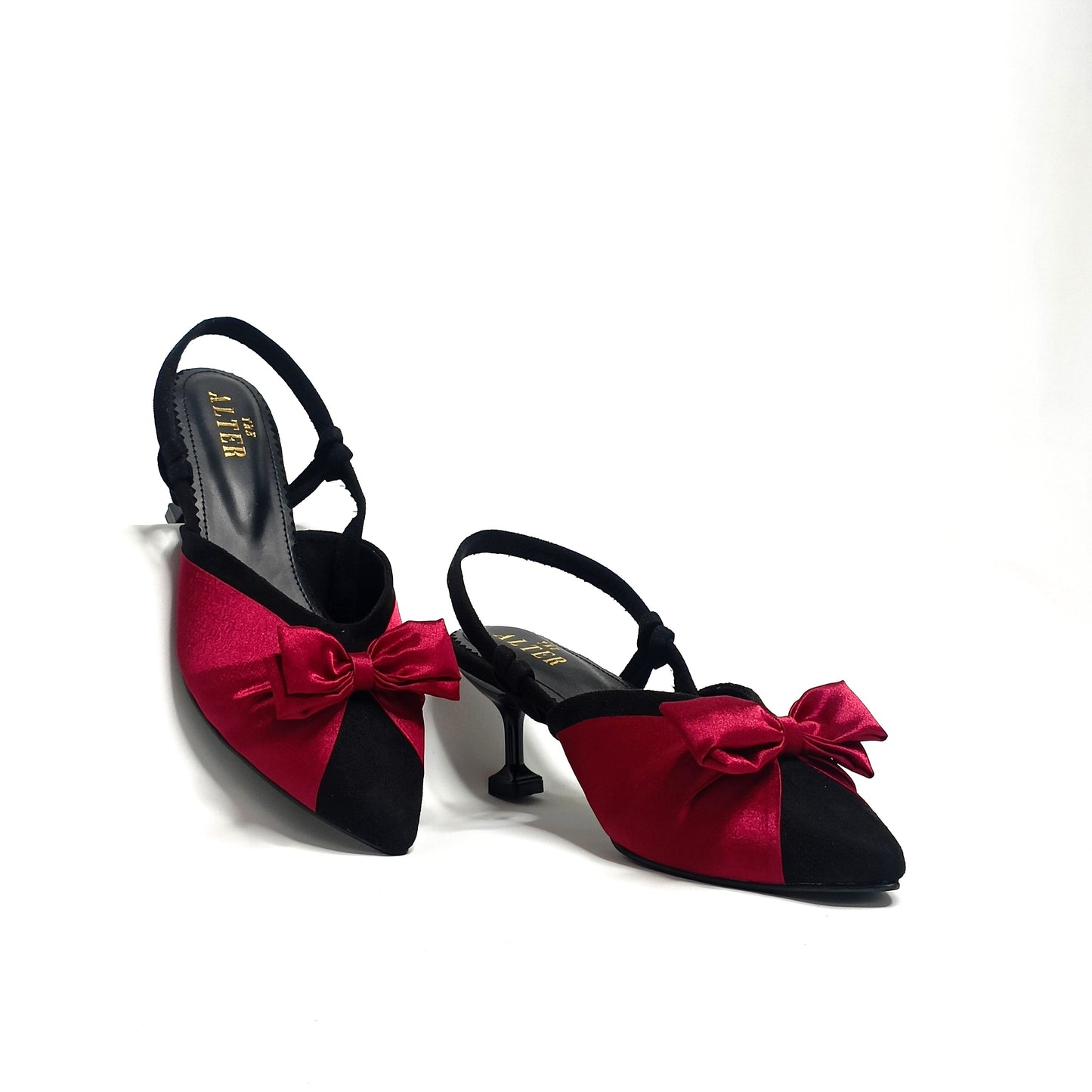 Betsy Satin Bow Pumps