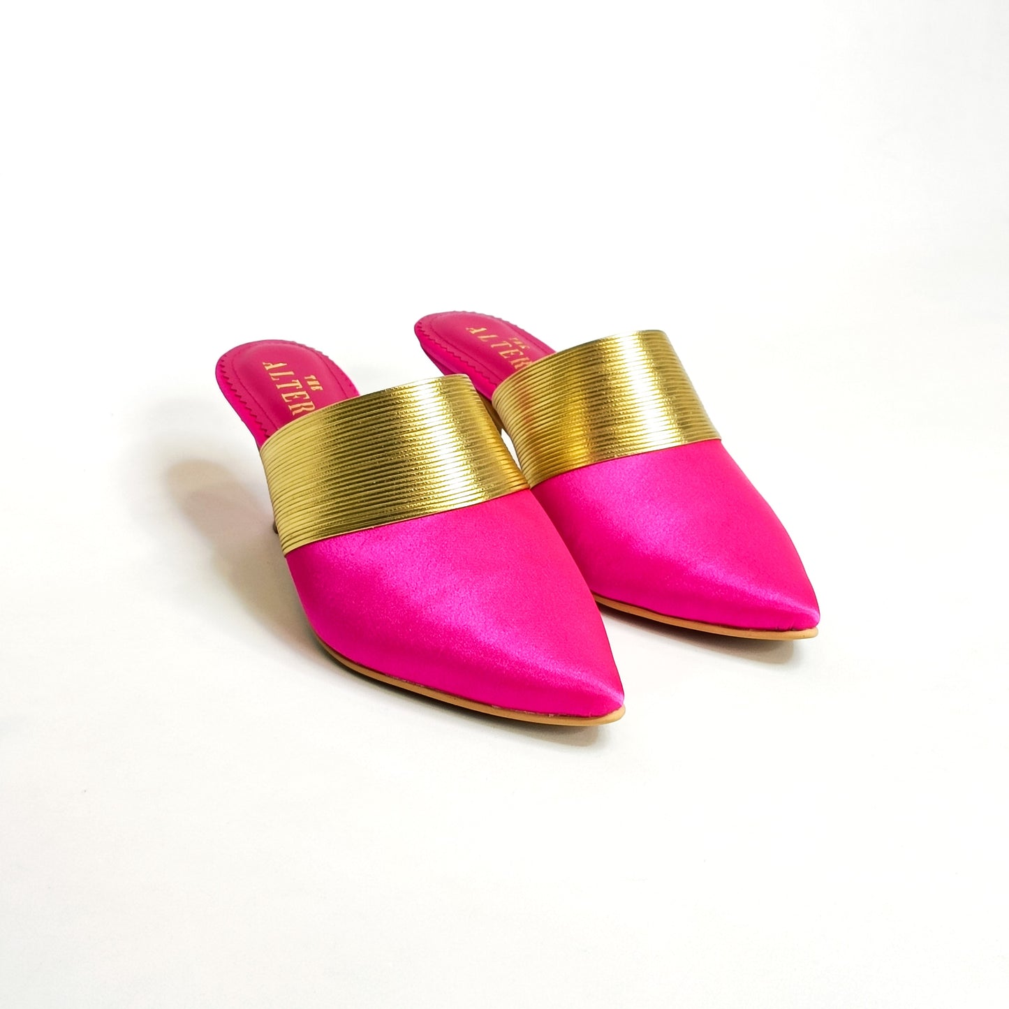 Jane Satin Mules