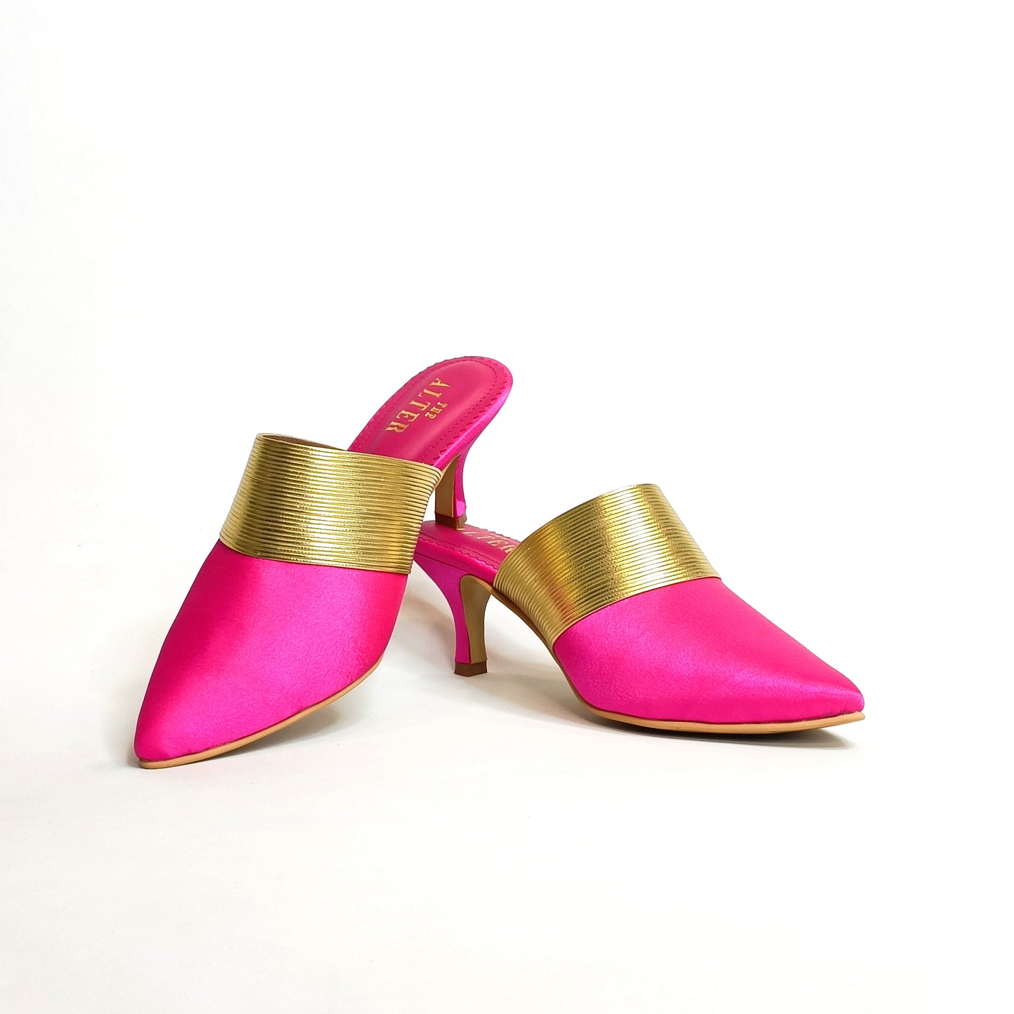 Jane Satin Mules