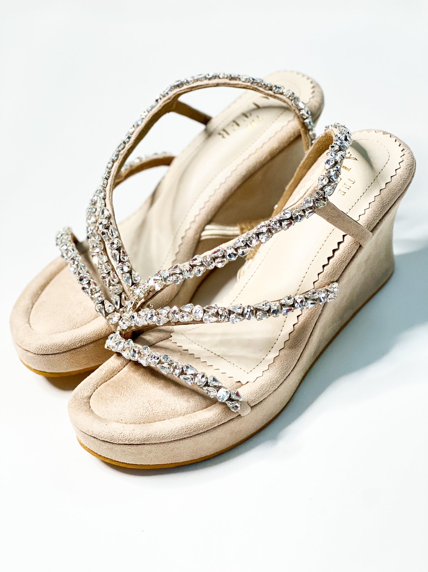 Kiara Embellished Wedges